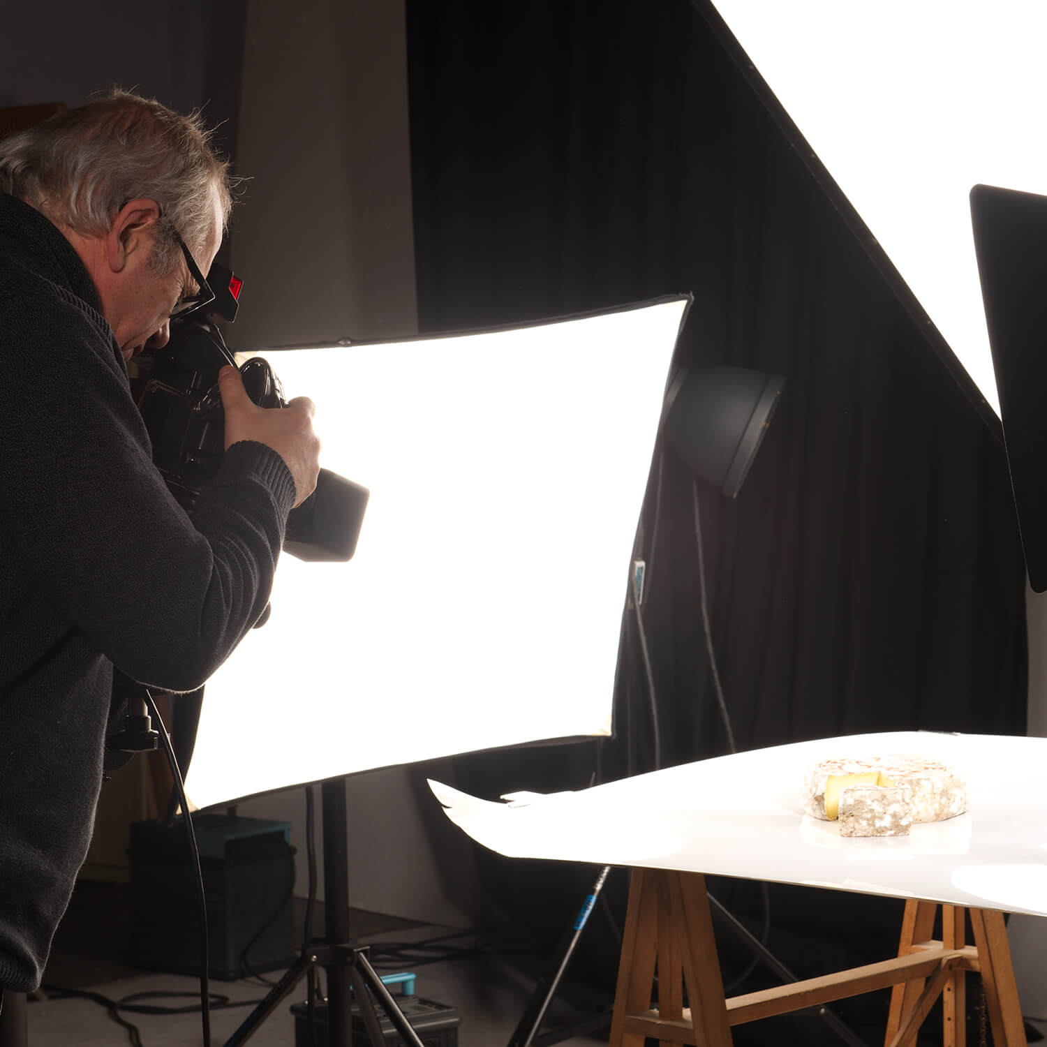 Shooting photo de fromages