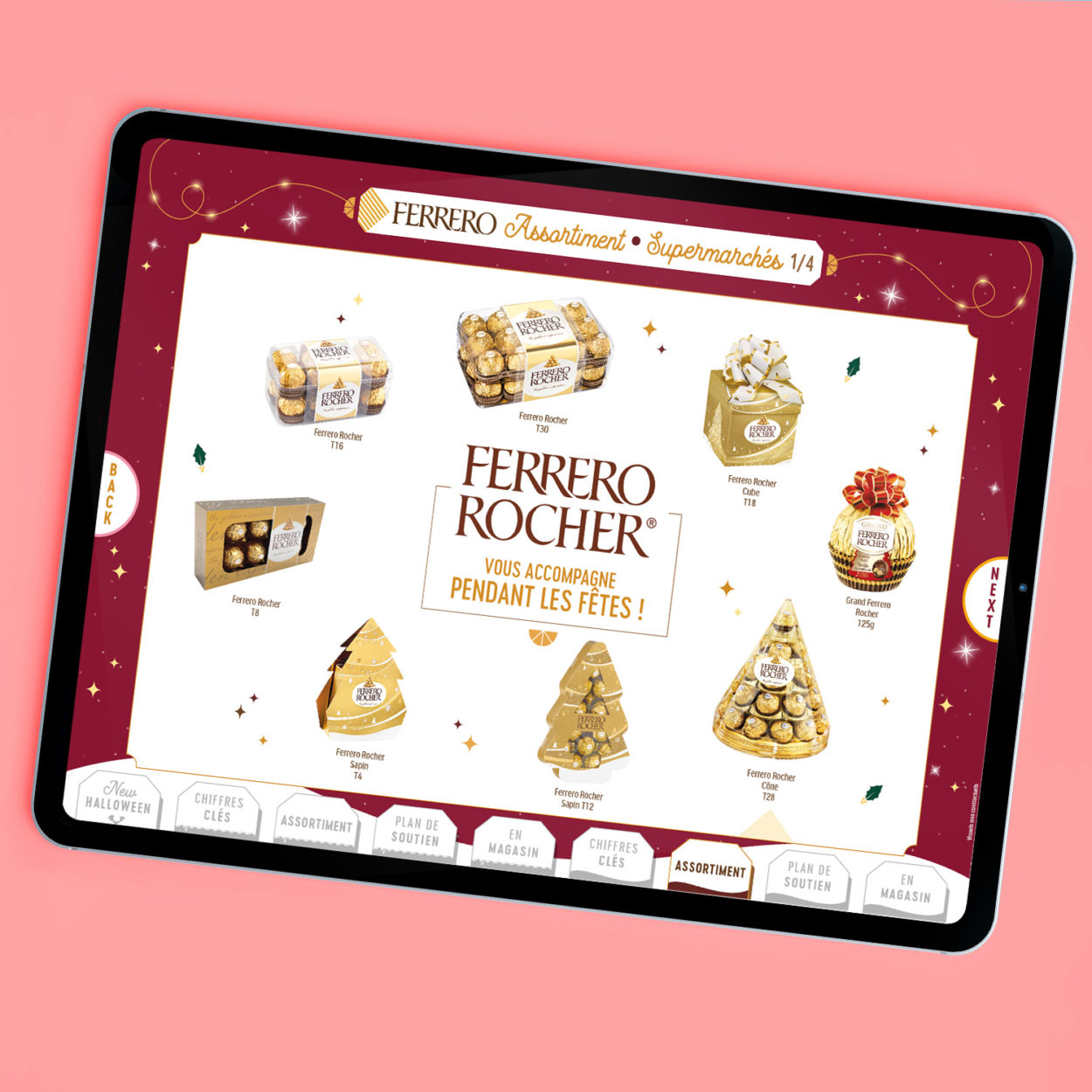 Catalogue digital Ferrero Benelux noël