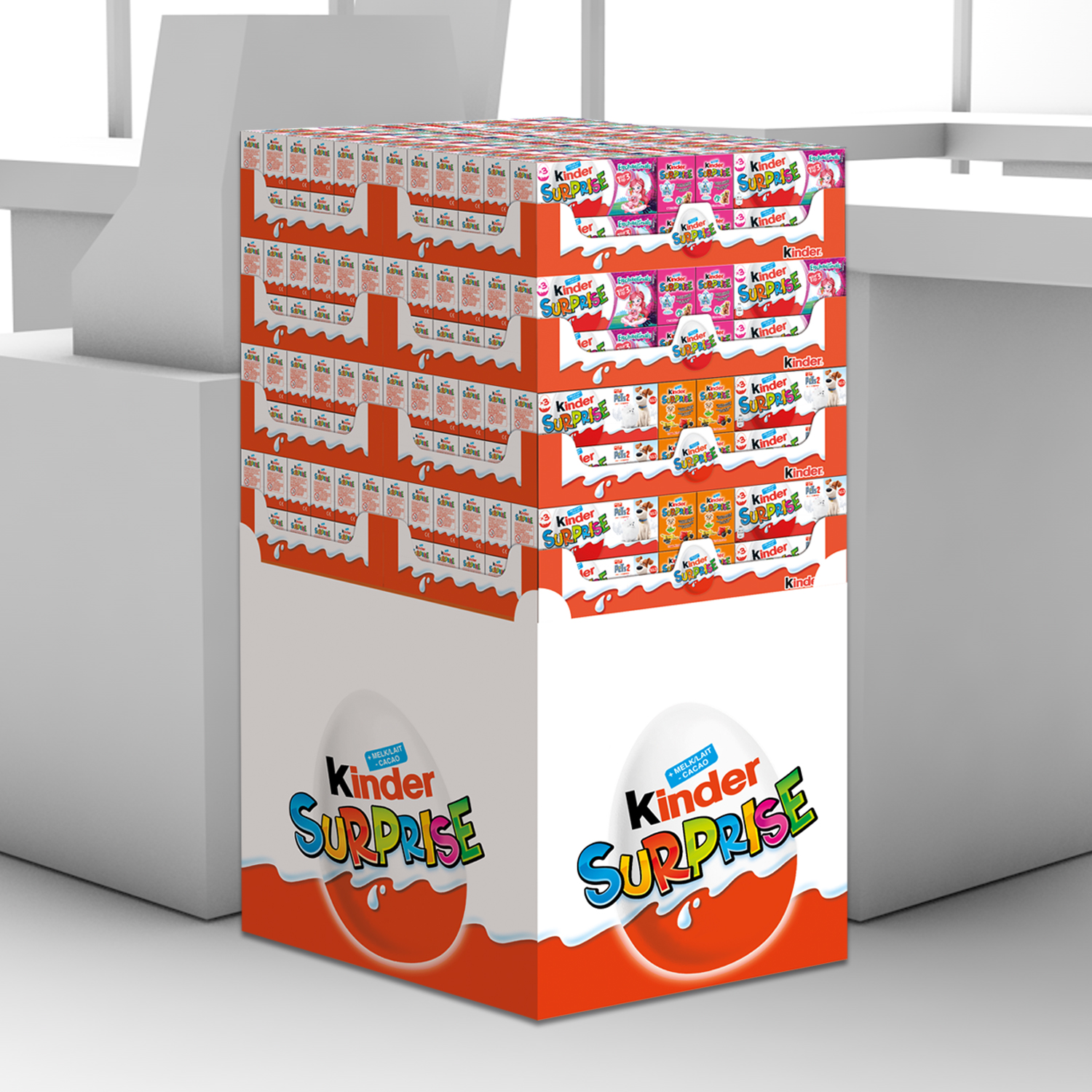 Display Kinder Surprise T3 FBE