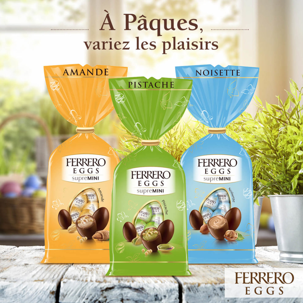 post facebook ferrero eggs supremini