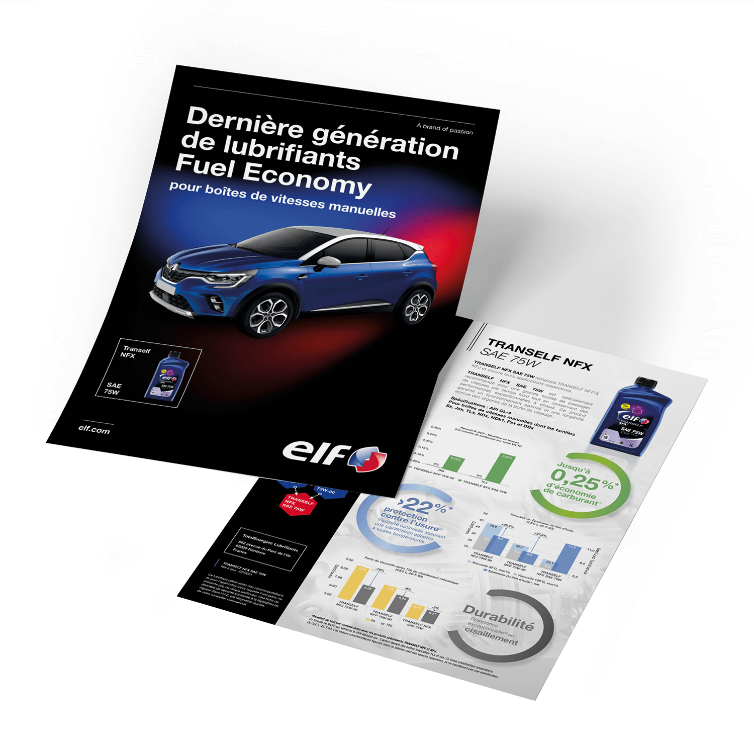 Fiche produit Lubrifiants Elf Fuel Economy