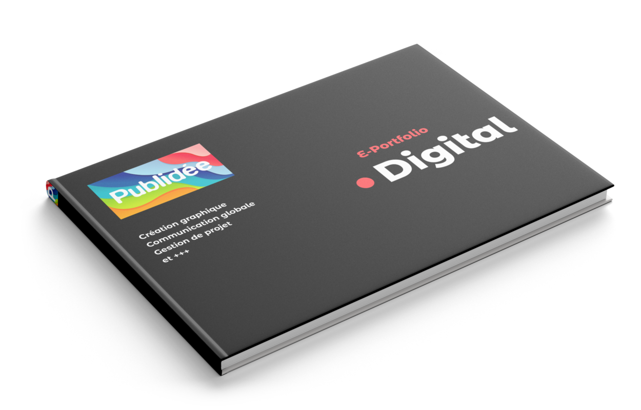 Brochure en ligne portfolio digital Publidée