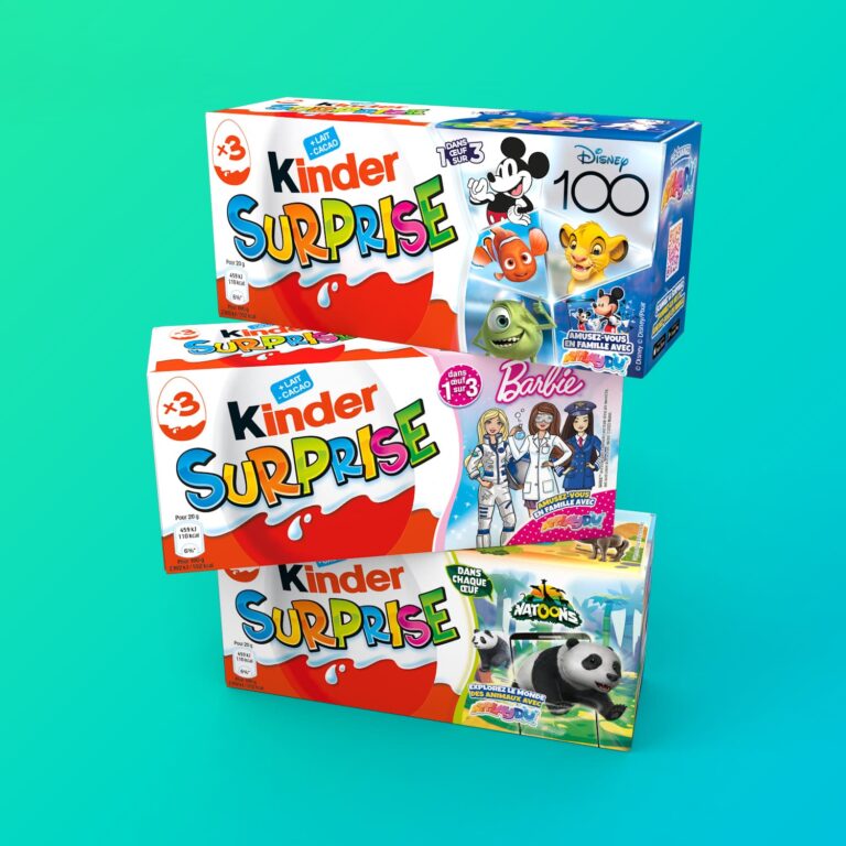 ferrero-kinder-suprise-packaging-trois-oeufs-gamme-natoons-barbie-disney-2023-accueil