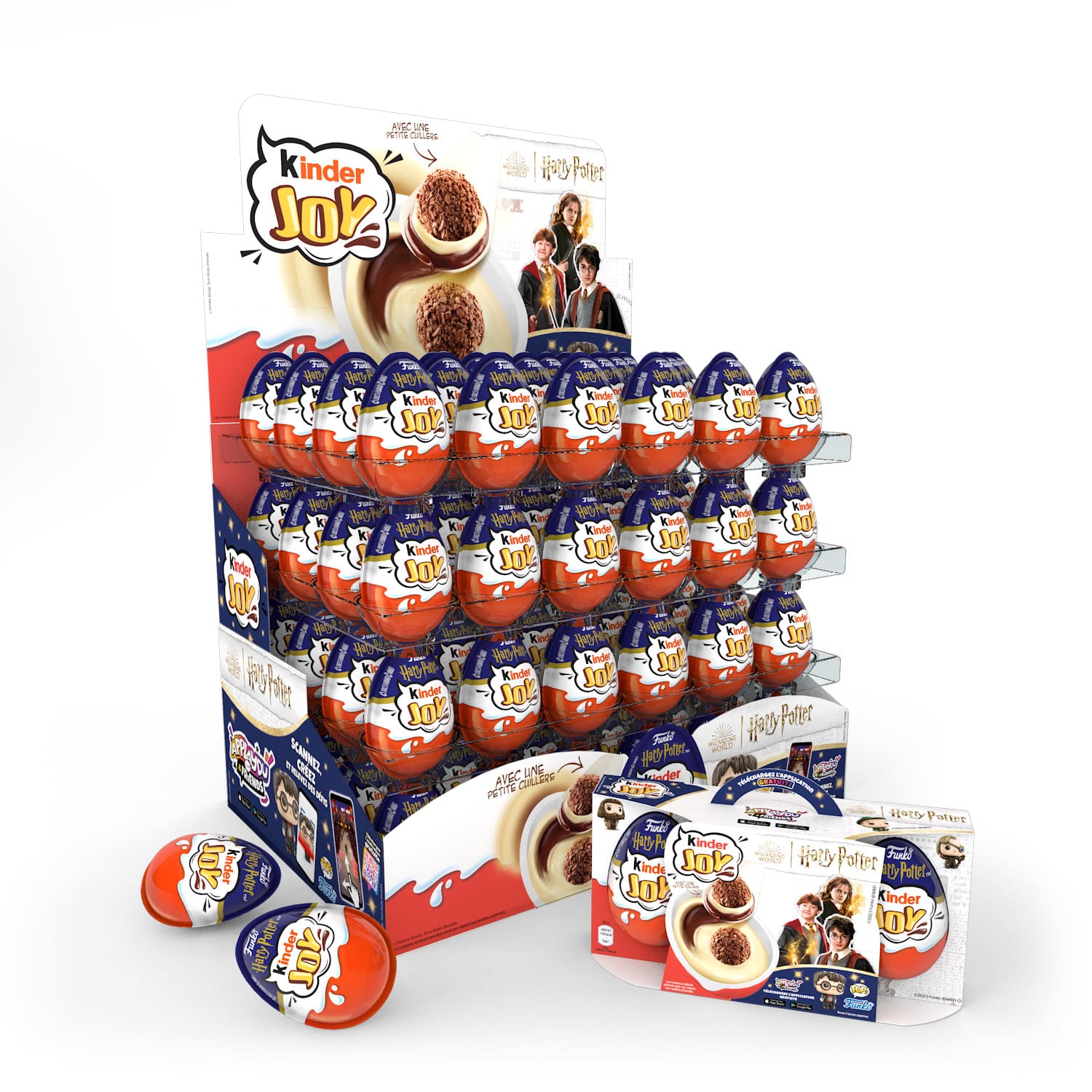 Ferrero Kinder Joy Harry Potter Présentoir Boulangerie