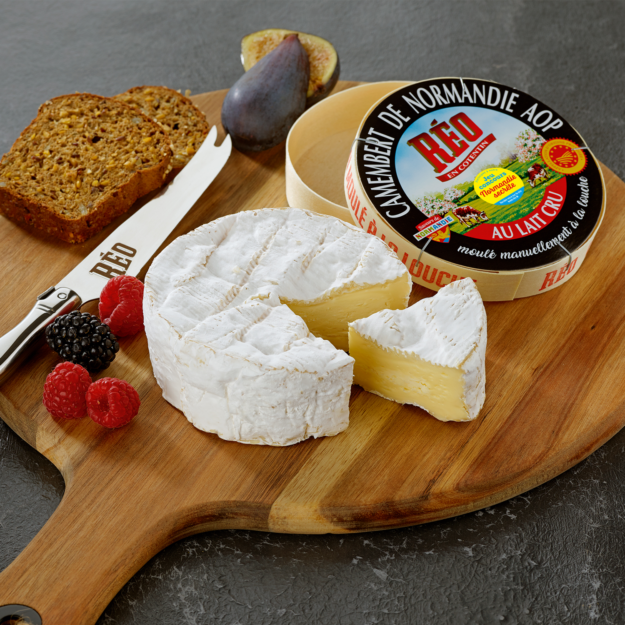 Sticker on pack Fromagerie Réo