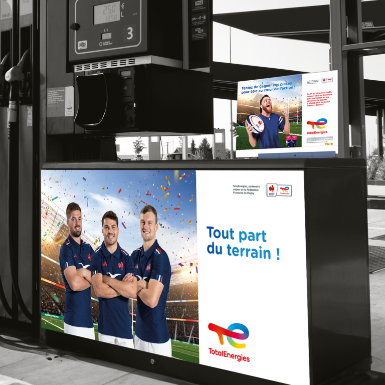 Campagne Rugby - Habillage Volucompteur